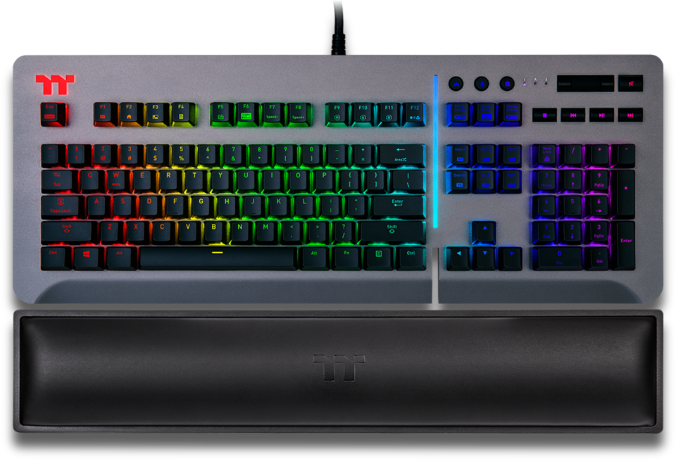 thermaltake wr1 keyboard wrist rest gea-wro-wkrblk-01