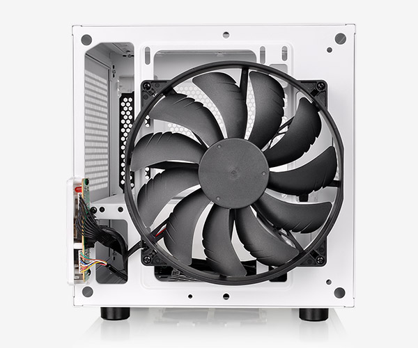 thermaltake mini-itx core v1 snow edition case ca-1b8-00s6wn-01