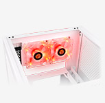 thermaltake mini-itx core v1 snow edition case ca-1b8-00s6wn-01