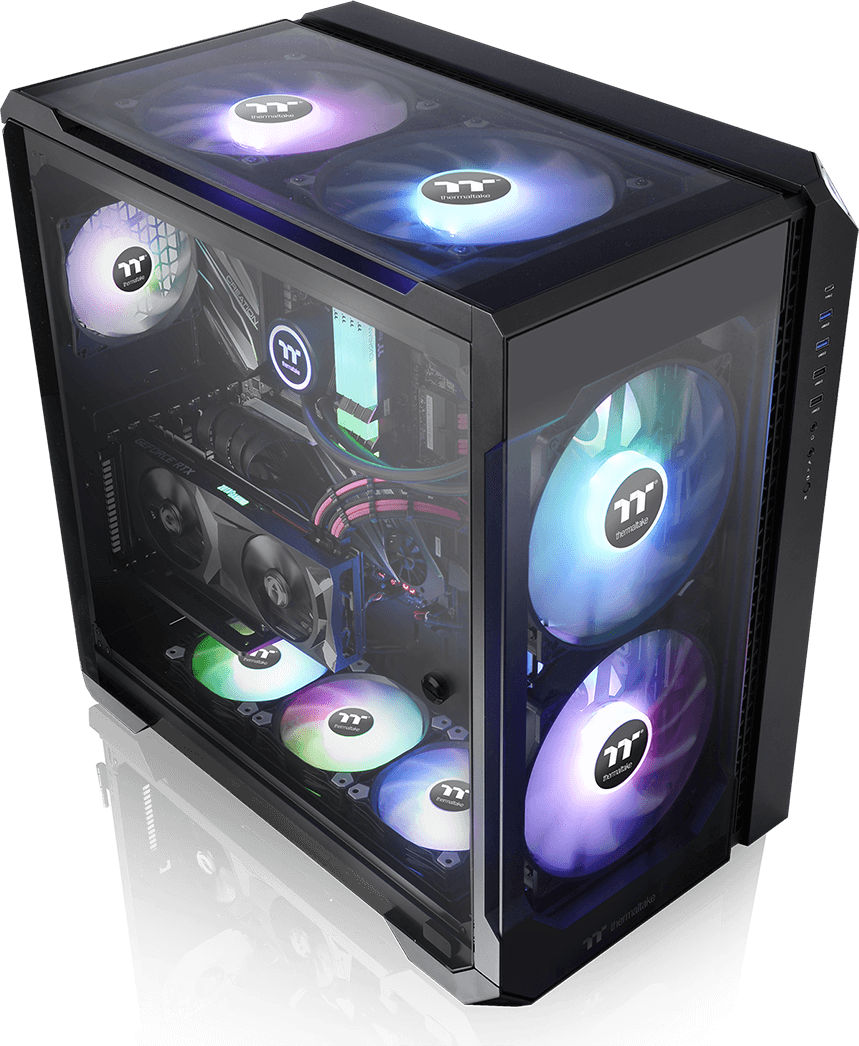 Thermaltake VIEW 51 TG ARGB ブラック Amazon.com: Thermaltake View 51 TG ARGB Black Gaming Case,CA