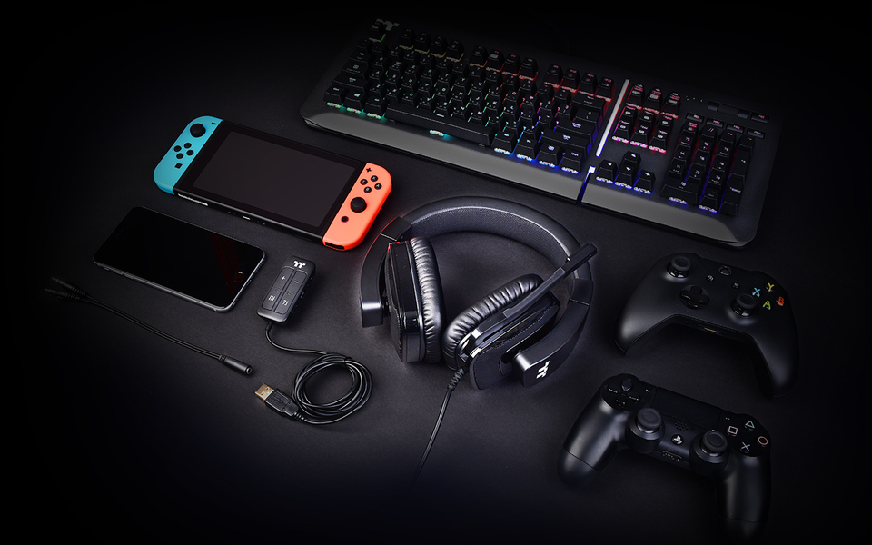 thermaltake gaming shock xt 35mm 71 gaming headset ght-shx-diecbk-36