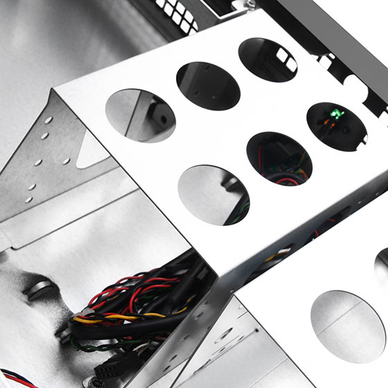 3.5" drive bay x 2 (front)