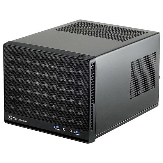 silverstone sugo series sg13 black mini itx case