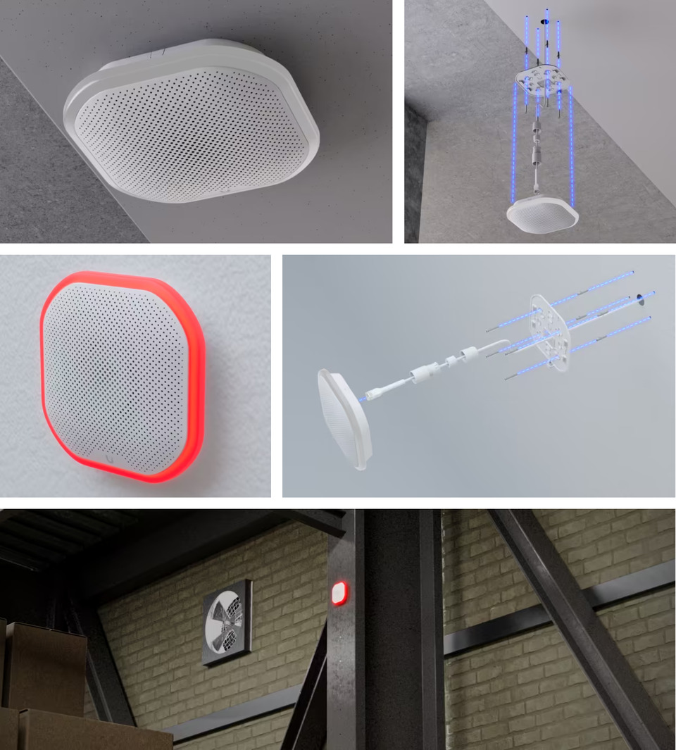 ubiquiti siren poe all-weather siren up to 110db