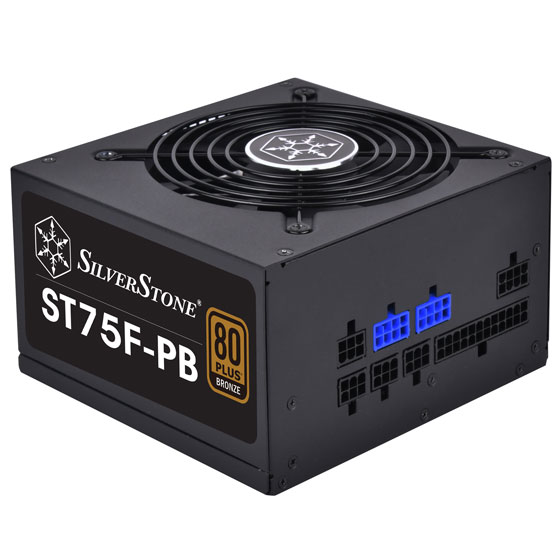 750 Watt SilverStone StridePlus ST75FPB Power Supply Bronze CA