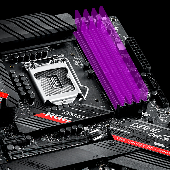 ASUS S1200 ATX ROG STRIX Z490-H GAMING DDR4 Motherboard CA