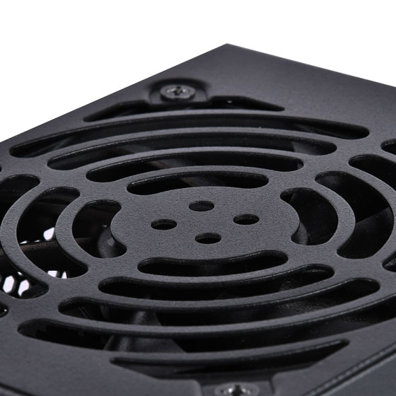 Close up view of fan