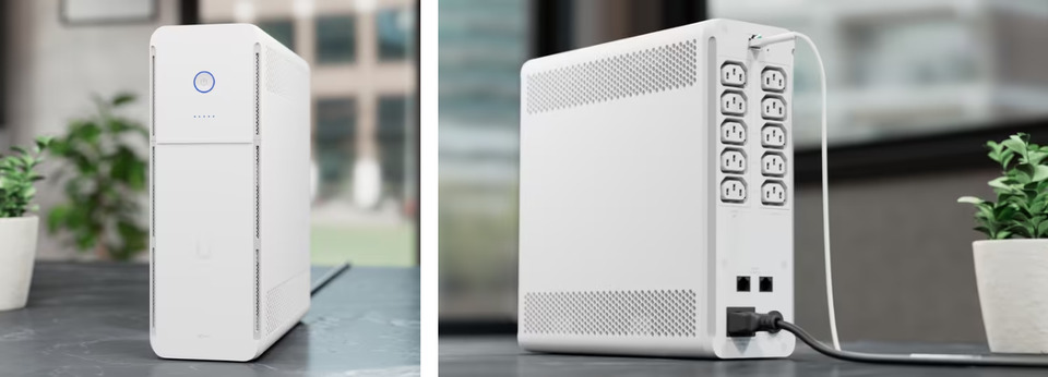 ubiquiti unifi ups tower 1000va managed desktop tower ups