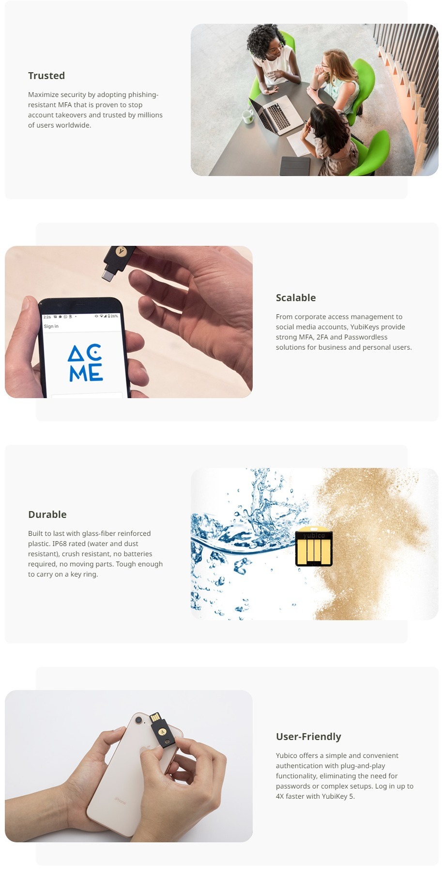 Yubico YubiKey 5 Nano Dual Factor Authentication (USB-A ...