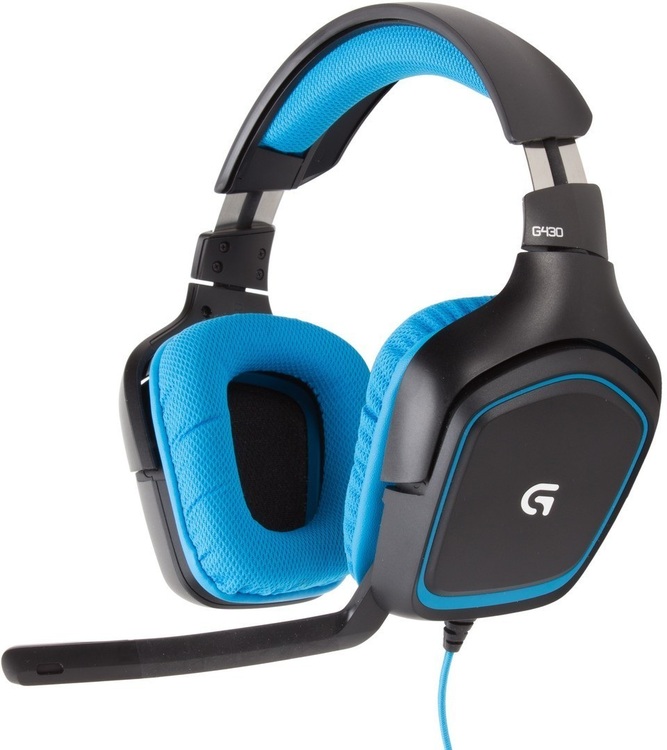 Logitech 3.5mm/USB G430 7.1 Gaming Headset with Microphone Shop Soiled