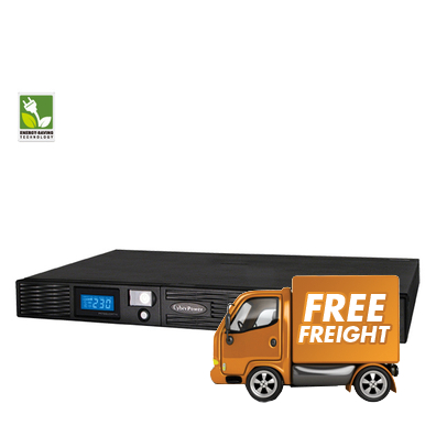 750VA CyberPower 500W Line Interactive UPS 3yr PR750ELCDRT1U