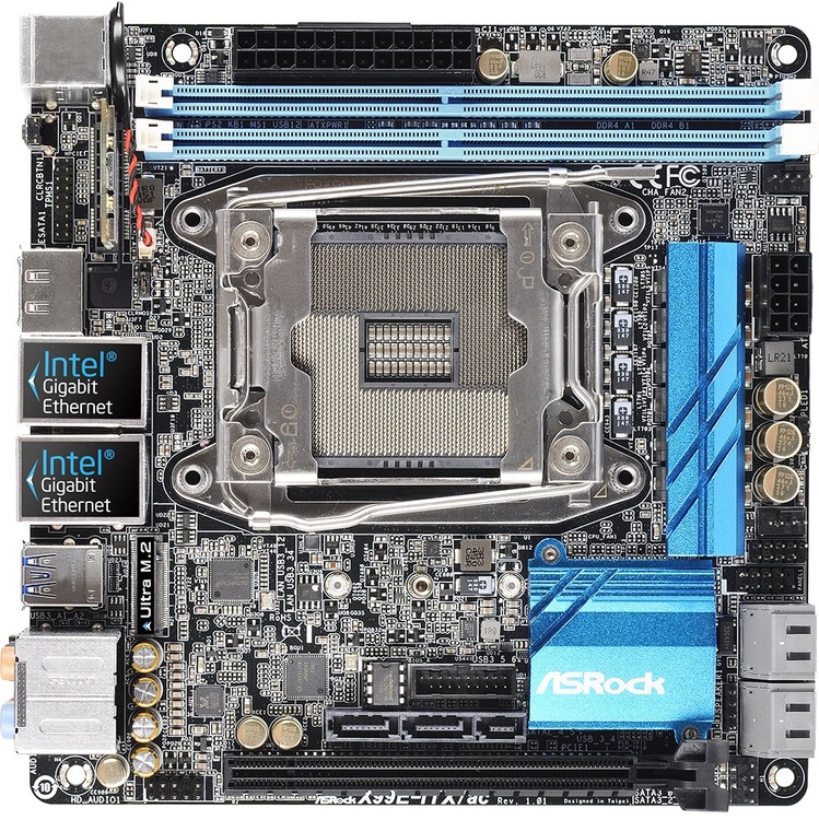 Asrock S20113 MiniITX X99EITX/ac DDR4 Motherboard Computer Alliance
