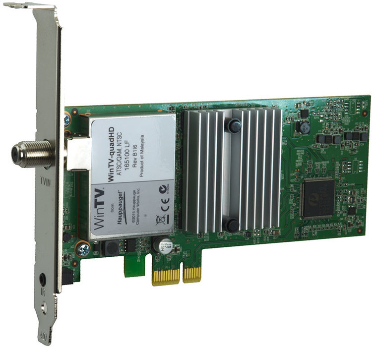 Hauppauge SL1628 PCIe Quad Digital TV Tuner with Remote CA