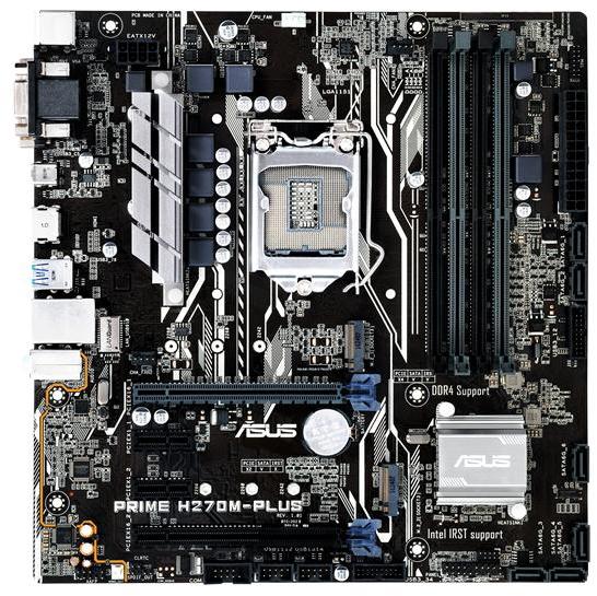 ASUS S1151 MicroATX PRIMEH270MPLUS DDR4 Motherboard Computer Alliance