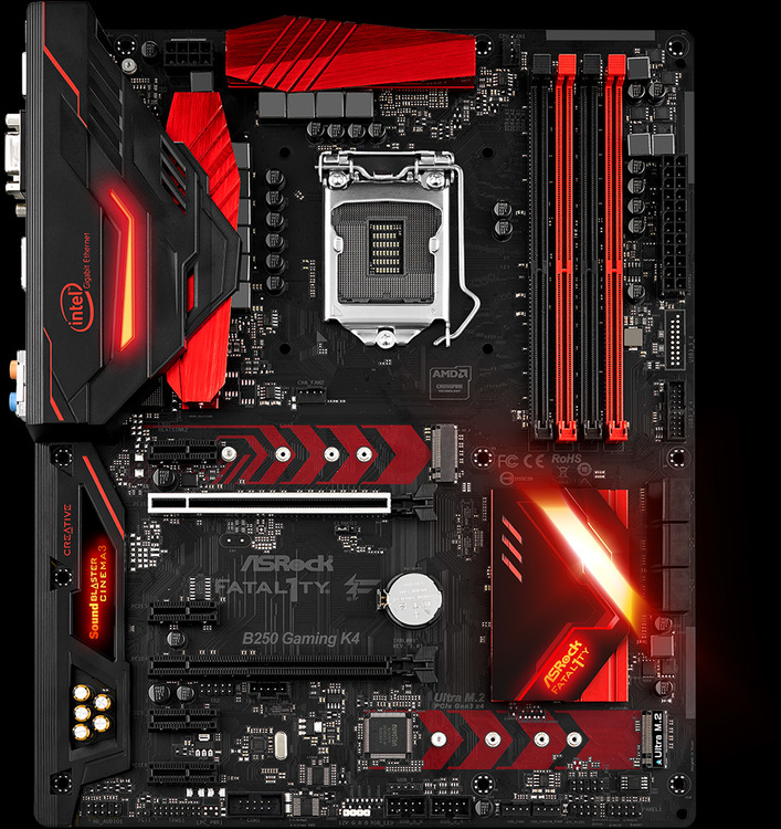 Asrock S1151Fatal1ty B250 Gaming K4 Motherboard Computer Alliance