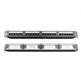 24 Port LinkBasic Cat6 Patch Panel Rack Mount LB-PP6-24 | CA