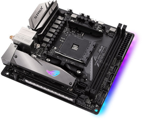 ASUS AM4 Mini-ITX ROG STRIX X370-I GAMING DDR4 Motherboard | Computer