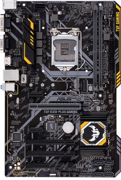 ASUS S1151 ATX TUF H310PLUS Gaming DDR4 Motherboard Computer Alliance