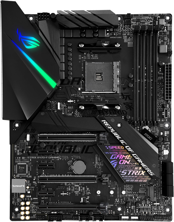 ASUS AM4 ATX ROG STRIX X470-F Gaming Motherboard | Computer Alliance