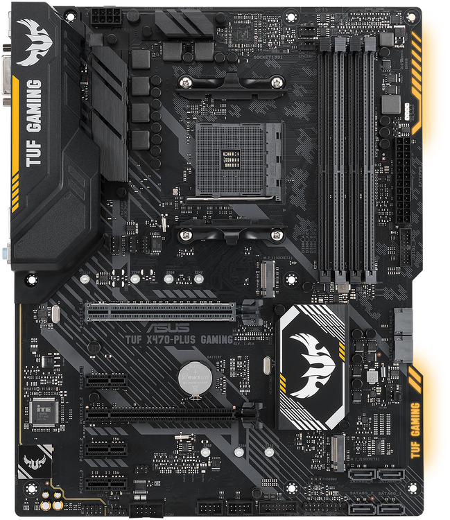 ASUS AM4 ATX TUF X470PLUS Gaming Motherboard Computer Alliance