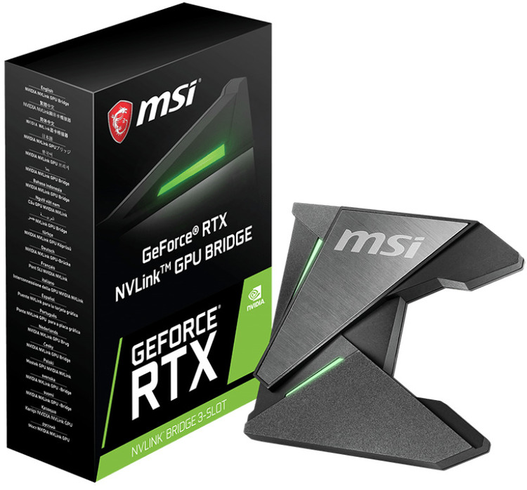 MSI RTX NVLink 3 Slot GPU SLI Bridge Computer Alliance