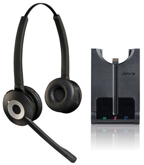 Jabra Pro 930 Duo UC Wireless Telephony/Desk Headset Computer Alliance