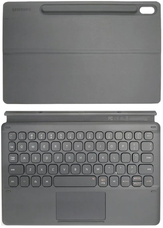 Samsung Tab S6 Keyboard Cover Grey PN EF-DT860UJEGWW