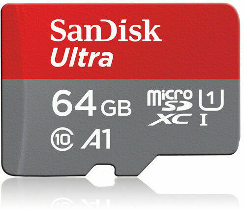 64gb Sandisk Ultra Micro Sdxc Uhs I A1 Memory Card Sdsqua4 064g Gn6mn Ca