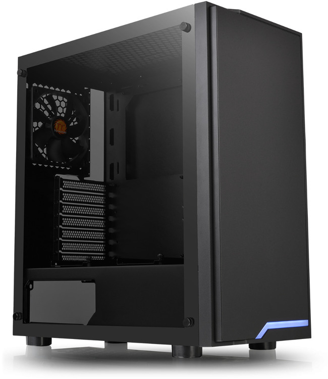 Thermaltake ATX H100 TG Case Black CA1L400M1WN02 Computer Alliance