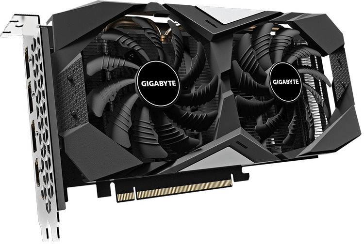 Gigabyte RX5600XT 6GB Windforce OC PCIe Video Card PN GV-R56XTWF2OC-6GD ...