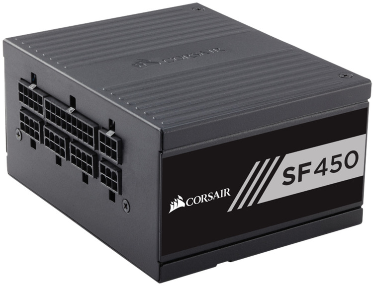 450 Watt Corsair SF450 80 Plus Gold Full Modular SFX Power Supply CP