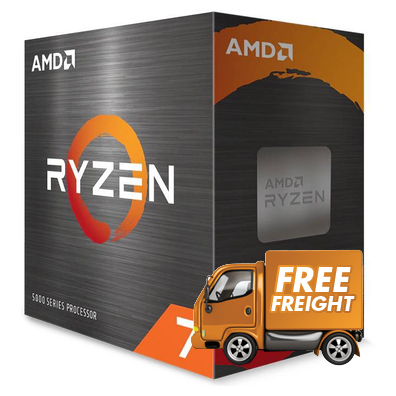 AMD AM4 Ryzen 7 5800X 8 Core 4.7GHz CPU (No Cooler) 100-100000063WOF, *Bonus Mouse Pad