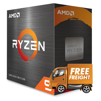 AMD AM4 Ryzen 9 5900X 12 Core 4.8GHz CPU (No Cooler) 100  