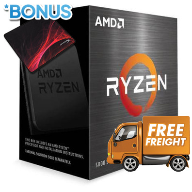 AMD AM4 Ryzen 9 5900X 12 Core 4.8GHz CPU (No Cooler) 100-100000061WOF