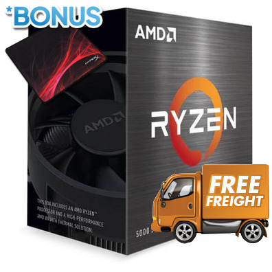 AMD AM4 Ryzen 5 5600X 6 Core 3.7GHz CPU 100-100000065BOX