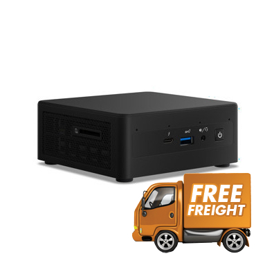 Intel RNUC11PAHI70000 Panther Canyon NUC Gen11 Core i7 M.2 & 2.5 HDD with Wireless-AX, *E-Gift Card by redemption