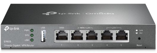 ルーター・ネットワーク機器 TP-Link Omada ER605 Gigabit VPN Gateway ER605 | Omada Gigabit VPN Gateway | Omada by TP-Link