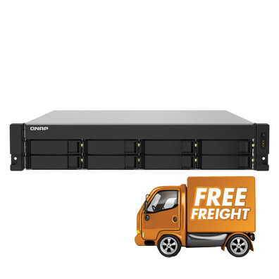 8 Bay QNAP TS-832PXU-4G Rackmount NAS Unit