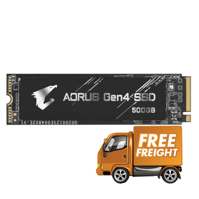 500GB Gigabyte AORUS Gen4 PCIe 4.0 NVMe SSD GP-AG4500G