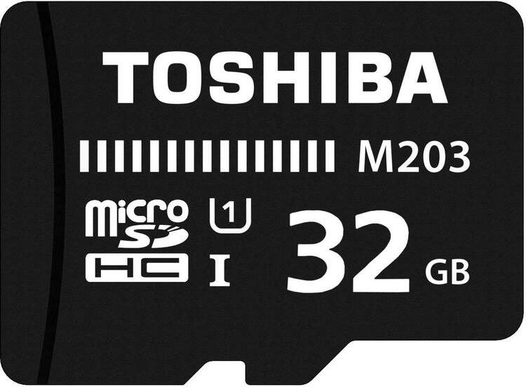 32GB Toshiba M203 Micro SDHC Memory Card THNM203K0320A4 CA