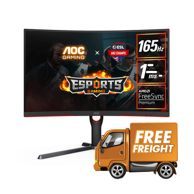 27 AOC CQ27G3S QHD 165hz FreeSync Curved Monitor