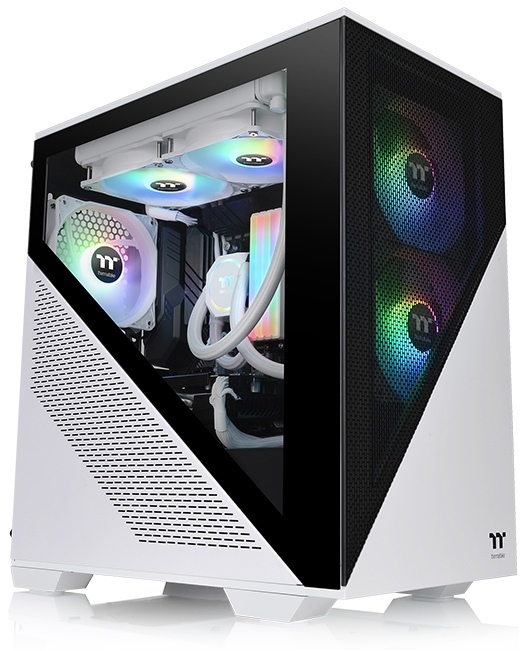 Thermaltake MicroATX Divider 170 Snow Edition ARGB TG Case CA1S4