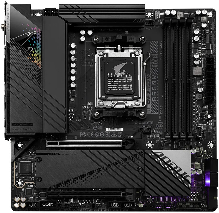 Gigabyte AM5 MicroATX B650M AORUS PRO AX DDR5 Motherboard CA