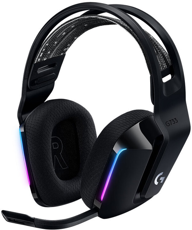 Logitech G733 Wireless Gaming Headset Black 981-000867 | Computer Alliance