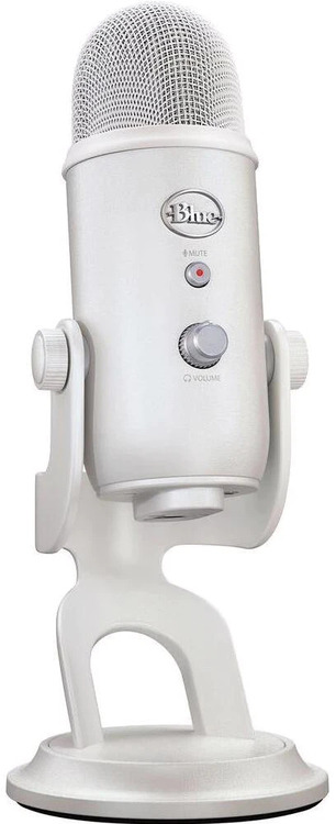 Blue Yeti White USB Microphone 988-000537 | Computer Alliance