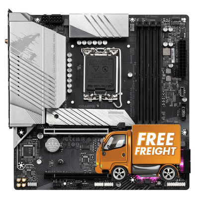 Gigabyte S1700 Micro-ATX B760M AORUS ELITE AX DDR5 Motherboard