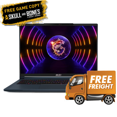 MSI Stealth 16Studio A13VG-025AU 16 Core i7 Notebook Win 11 Pro, *FREE Skull and Bones™ game code via redemption