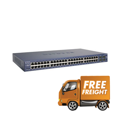 48 Port Netgear GS748T-500AJS Gigabit Network Switch