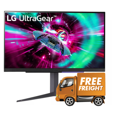 27 LG UltraGear 27GR93U-B 4K UHD 144Hz IPS Gaming Monitor