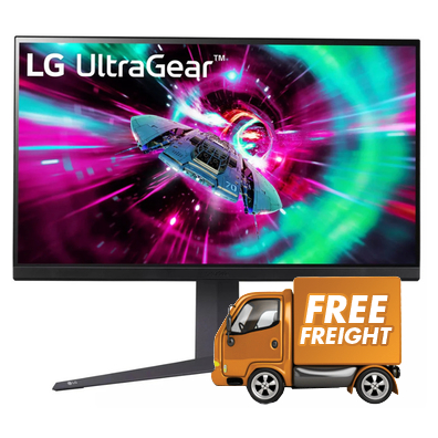 32 LG UltraGear 32GR93U-B UHD 144Hz IPS Gaming Monitor